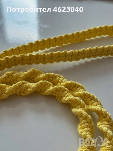 Макраме повод за куче , снимка 2 - За кучета - 52055168