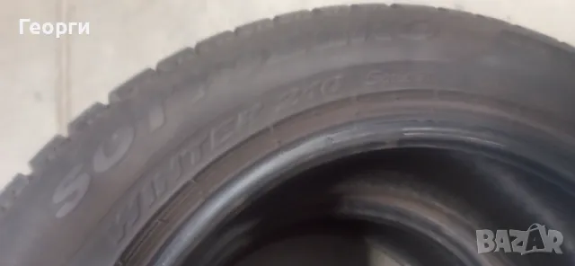 2бр. зимни гуми 225/55/16 Pirelli, снимка 3 - Гуми и джанти - 47460224