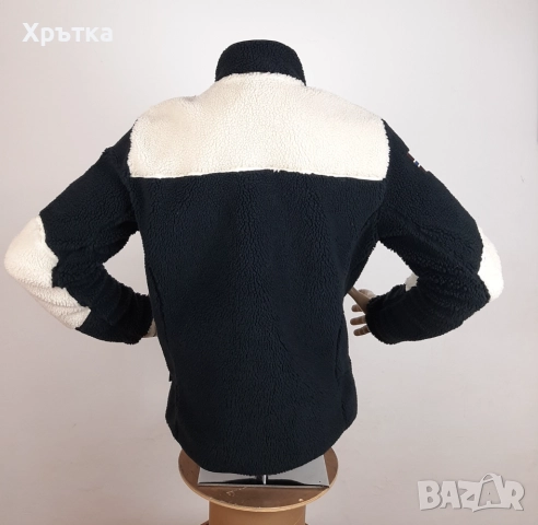 Napapijri Yupik Fleece - Оригинално мъжко поларено яке размер L, снимка 5 - Якета - 52079180