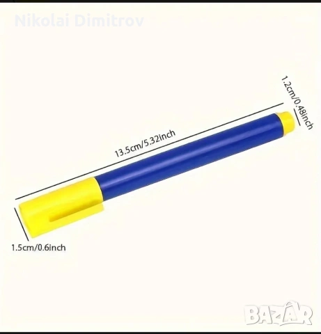 Химикалка за проверка на пари 💸, снимка 3 - Ученически пособия, канцеларски материали - 53825896