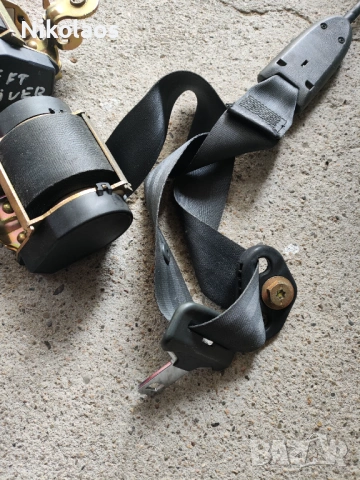 Предпазни колани Меган 2,Mégane 2(предни с пиропатрони), снимка 2 - Части - 53669797