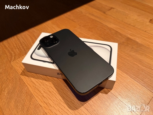 iPhone 15 Black 128GB в гаранция не е заключен, снимка 3 - Apple iPhone - 52790324