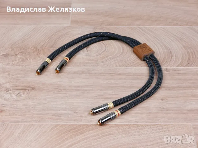 Kimber Kable Select KS-1010 RCA 0,5 m с WBT-0108, снимка 1 - Други - 49179591