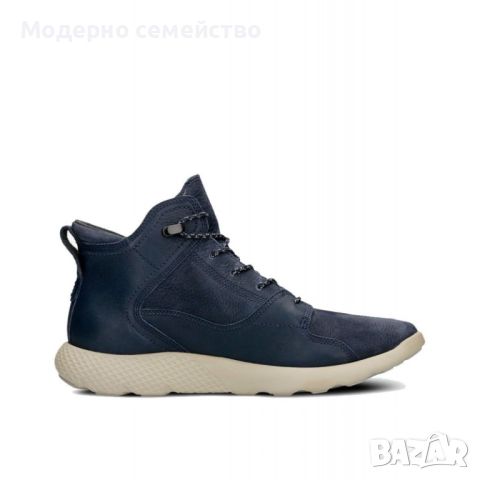 Мъжки зимни боти timberland flyroam leather hiker navy blue, снимка 1 - Мъжки боти - 46689695