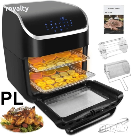 Еър Фраер Stella Power Air Fryer Oven – 12 литра, 1800W, снимка 3 - Други стоки за дома - 51726053