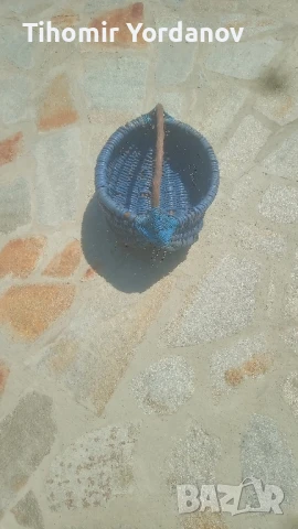 Плетена кошница , снимка 8 - Антикварни и старинни предмети - 51343923