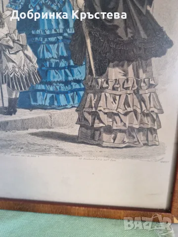 Старинни литографии, снимка 3 - Антикварни и старинни предмети - 50370404