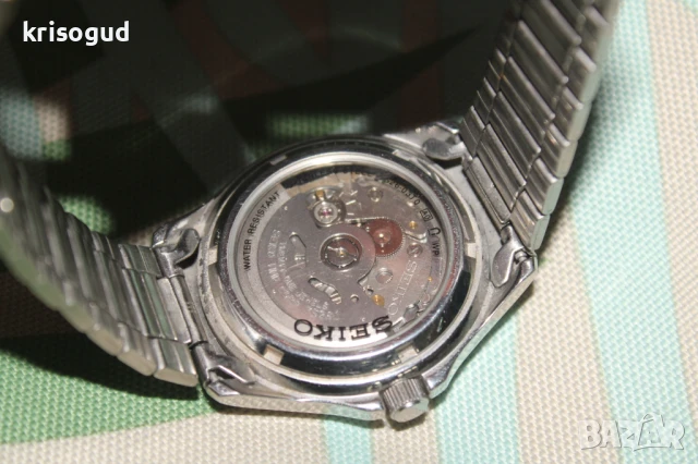 Оригинален японски мъжки часовник SEIKO 5, кварцов механизъм, снимка 9 - Мъжки - 51043842