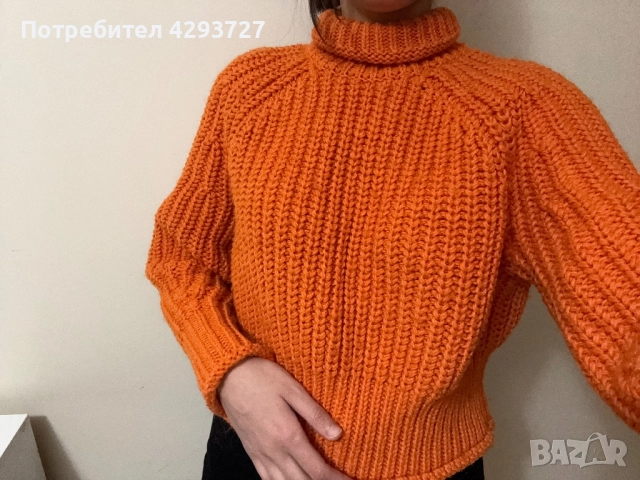 Топъл пуловер h&m, снимка 2 - Блузи с дълъг ръкав и пуловери - 52967514