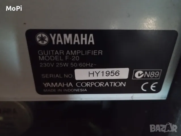 YAMAHA F-20 - китарен усилвател (кубе), снимка 3 - Китари - 47183432