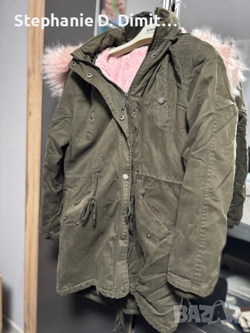 Дамска парка с огромен пух, снимка 7 - Якета - 52449116