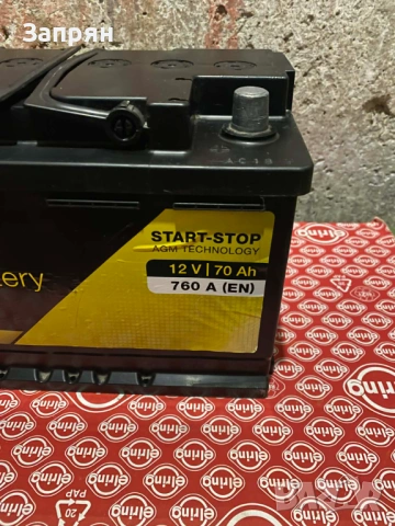 Акумулатор AGM/АГМ 70 760 А амп/ч, снимка 3 - Аксесоари и консумативи - 54098991