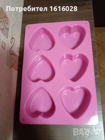 Силиконови молде с пеперуди,калинки и сърца., снимка 14 - Форми - 50717444