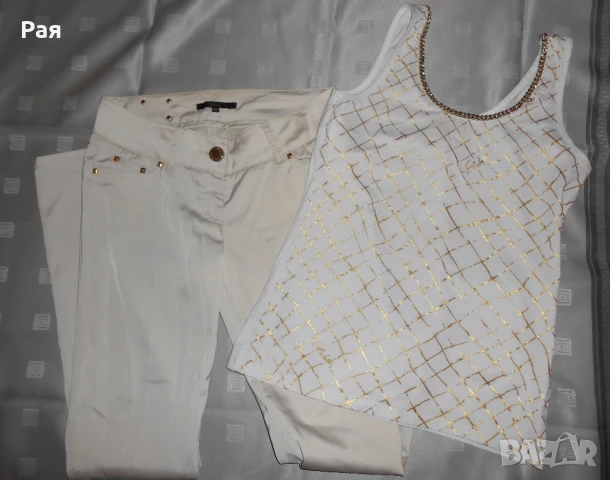 Оригинален панталон на Celin B Elisabetta Franchi, снимка 14 - Панталони - 50688082