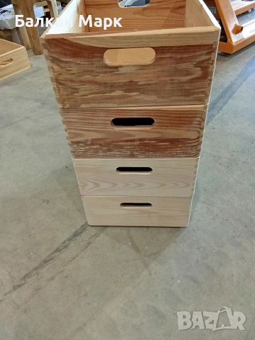 Дървена кутия Zeller (Германия) 40x30x15 см, снимка 3 - Други стоки за дома - 53796065