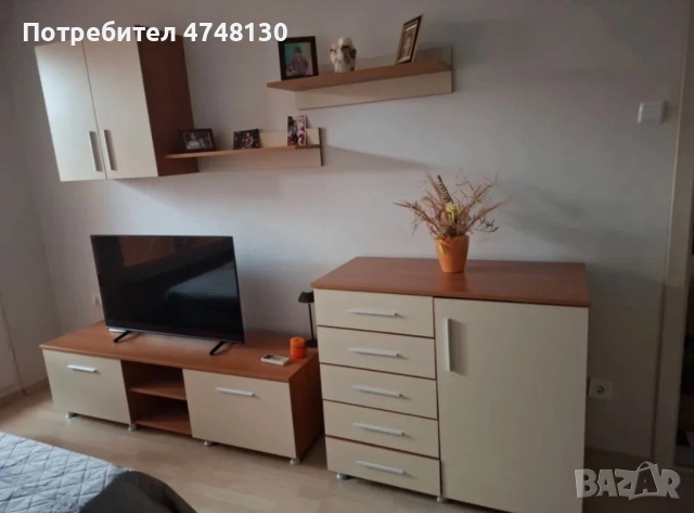 Под наем – Луксозен 3-стаен апартамент в района на Чаталджа, снимка 4 - Стаи под наем - 53615954