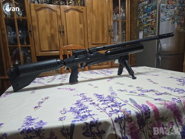 Въздушна пушка Kral Arms Big Max 6,35 + заглушител, снимка 11 - Въздушно оръжие - 53527490