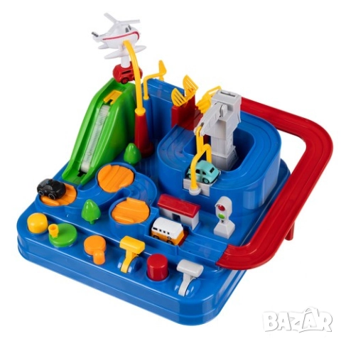 Писта с колички /Детска писта за колички /Писта за коли с препятствия, снимка 6 - Коли, камиони, мотори, писти - 52599196