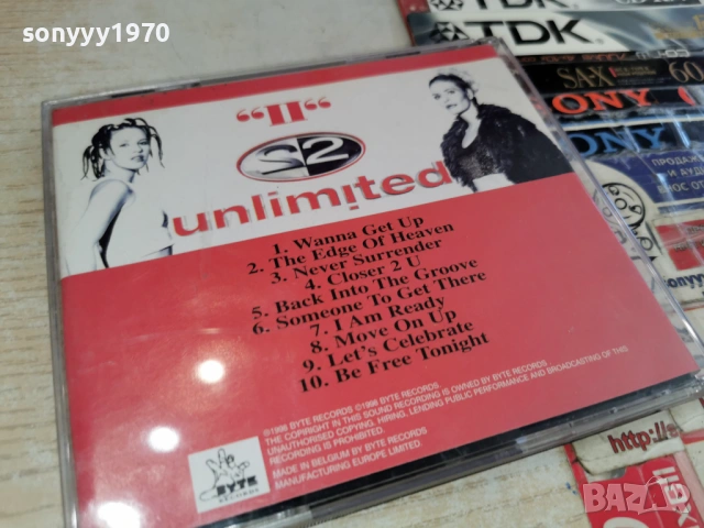 2 UNLIMITED ORIGINAL CD 2502261519, снимка 3 - CD дискове - 53619383