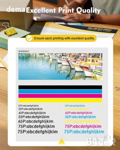 Касети с мастило PG-545 CL-546 за Canon Pixma (1 черна, 1 цветна), снимка 4 - Консумативи за принтери - 54048775