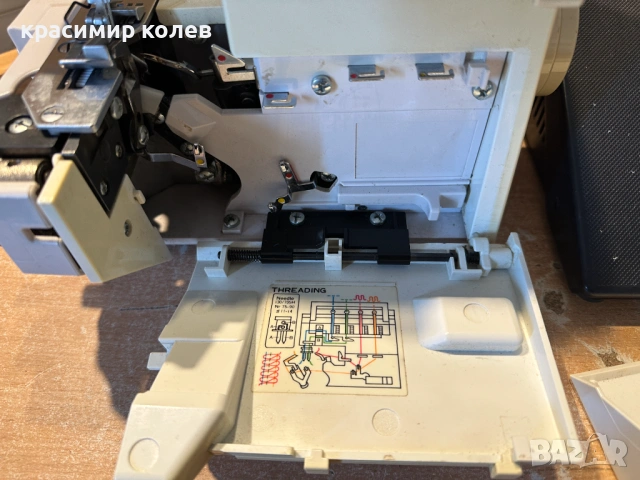 4 конечен оверлог "PFAFF Hobby Lock 787", снимка 6 - Шевни машини - 53265798