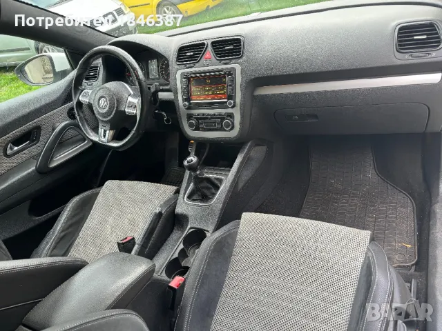 VW Scirocco 2.0 TDI, снимка 6 - Автомобили и джипове - 47601616