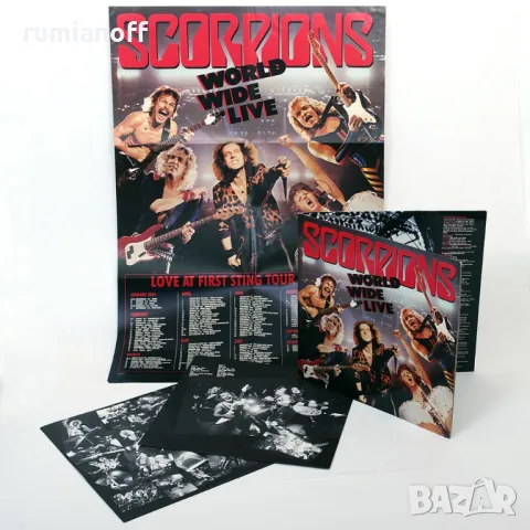 Scorpions – World Wide Live / 2LP, снимка 4 - Грамофонни плочи - 47043866