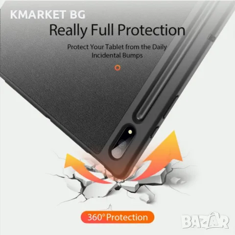 Samsung Galaxy Tab S9 Ultra/S8 Ultra DUX DUCIS Кожен Калъф и Протектор, снимка 8 - Калъфи, кейсове - 48110878