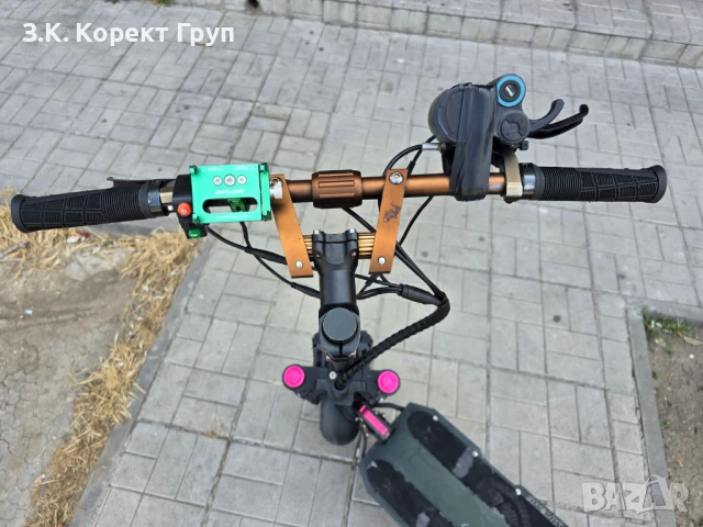 Електрическа тротинетка   SIKOME 2 MOTORS / GRIZZLY / - 2x1000W, 60V, 18A, снимка 13 - Други спортове - 50627453