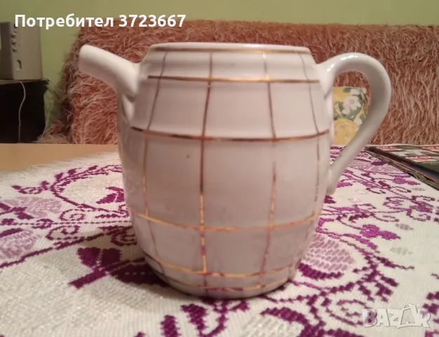 Стар сервиз от социализма, снимка 5 - Антикварни и старинни предмети - 48619998