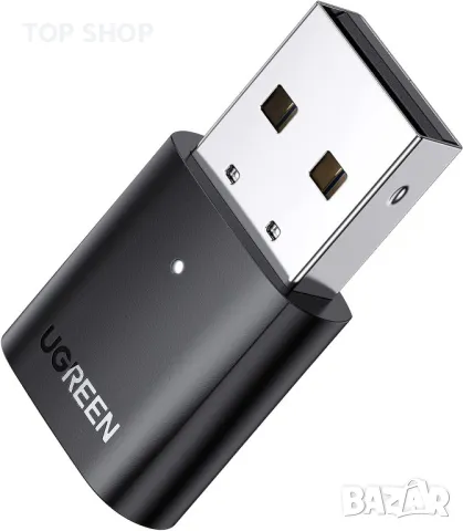 UGREEN USB Bluetooth адаптер за компютър, 5.0 Bluetooth донгъл приемник [Windows 11/10/8.1 без драйв, снимка 1 - Захранвания и кутии - 49156850