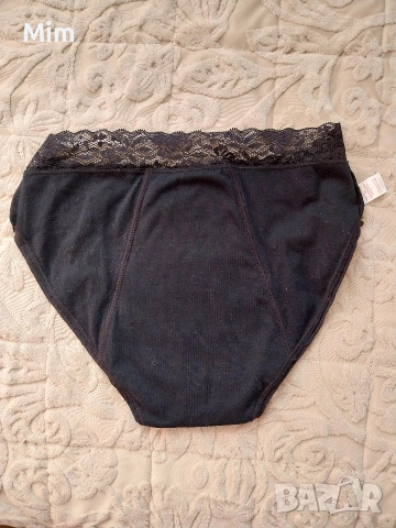 М Черна бикина за неразположение, снимка 5 - Бельо - 53776192