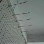 Метални куки за стелажи с перфориран гръб (pegboard)., снимка 1
