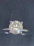 Златен пръстен с диамант 2.16 CT Fancy Color, снимка 6