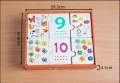 Дървен пъзел за броене до 10, снимка 1