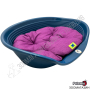 Легло за Куче/Коте - Синьо-Лилава разцветка - 2 размера - Siesta Deluxe - Ferplast, снимка 2