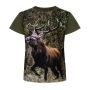 Мъжка тениска Wadera с елен, снимка 1 - Екипировка - 45337947