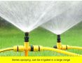 360-градусова пръскачка за напояване на градината, снимка 1
