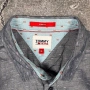 Спортно-елегантна риза Tommy Jeans / Томи Хилфигер - XL - Памук - Сив десен, снимка 3