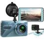 А10  видеорегистратор за кола с 2 камери FULL HD 1296P с камера за паркиране , снимка 1 - HD камери - 45665110