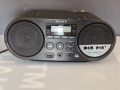 Sony ZS-PS55B Boombox CD Радио, 4 Watt, преносим, DAB, FM, 2 x 2W тонколони, черен , снимка 1