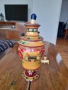Стар дървен самовар,хохлома, снимка 4