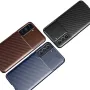 Samsung Galaxy S21 FE Удароустойчив Carbon Fiber Калъф и Протектор, снимка 9