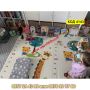 Сгъваемо детско килимче за игра, топлоизолиращо 180x150x1cm - Жираф и Цифри - КОД 4143, снимка 8