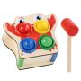 3567 Детска играчка Раче с топчета и чук, снимка 1 - Образователни игри - 45790648