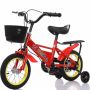 Детски велосипед със светещи помощни колела Розово,Оранжево,Червен и Синьо, снимка 6