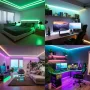 10м. RGB ЛЕД/LED Лента с USB Захранване и Дистанционно, снимка 4