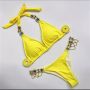 Бански костюм от две части RACHEL Yellow, снимка 1 - Бански костюми - 45675081