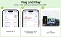 Безжичен Carplay адаптер за iPhone Lyssiefeel, снимка 10