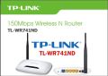 Wi-Fi Рутер TP-Link TL-WR741ND - 150 Mbit/s, снимка 1